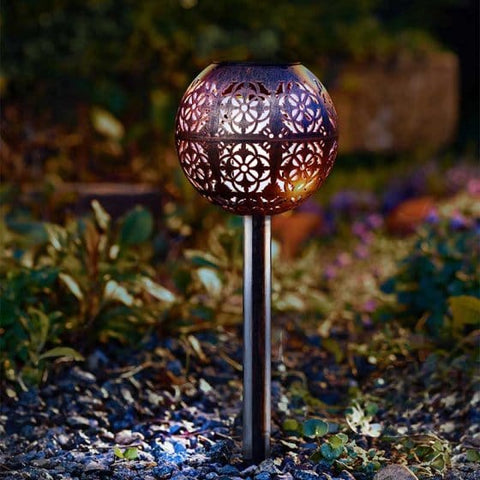 Smart Solar Stake Lights Smart Solar LuxOrb Stake Light