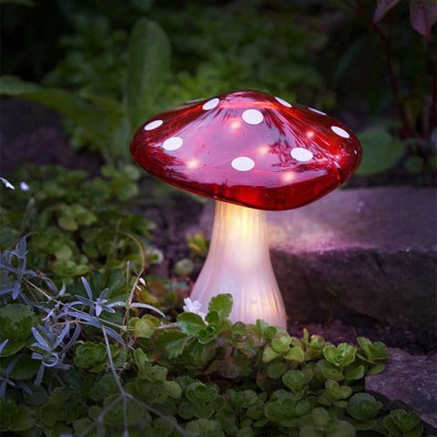 Smart Solar Stake Lights Smart Solar Mega Magic Mushroom Stake Light