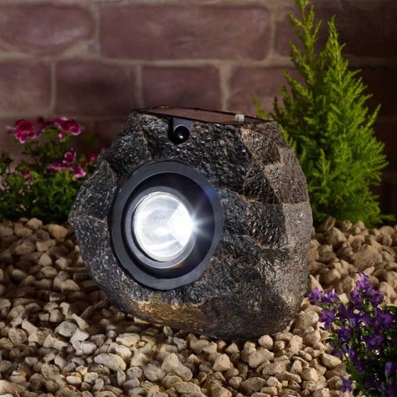 Smart Solar Flood & Spot Lights Smart Solar Mega Rock Spotlight