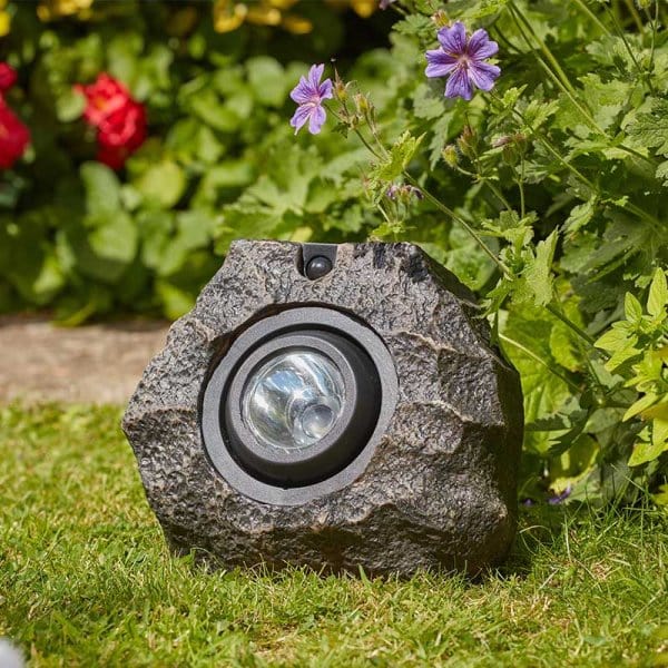 Smart Solar Mega Rock Spotlight – Trowell Garden Centre