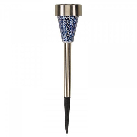 Smart Solar Stake Lights Smart Solar Mosaic Stainless Steel Stake Light