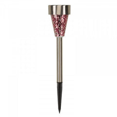 Smart Solar Stake Lights Smart Solar Mosaic Stainless Steel Stake Light