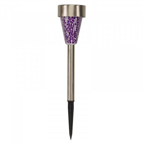 Smart Solar Stake Lights Smart Solar Mosaic Stainless Steel Stake Light