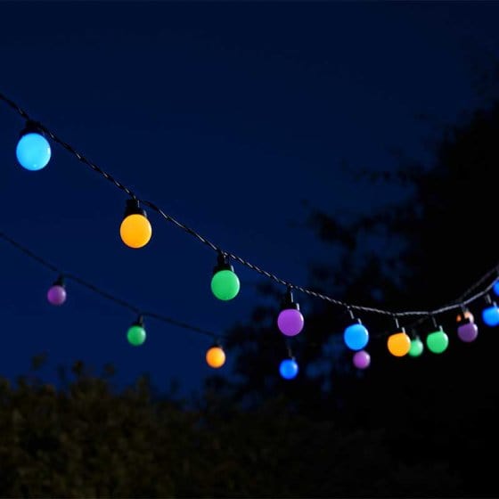 Smart Solar Light Ropes & Strings Smart Solar MultiPower Festoon String Lights - set of 30