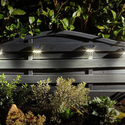 Smart Solar Solar lighting Smart Solar Premier Wall Fence and Post Light 4 Pack