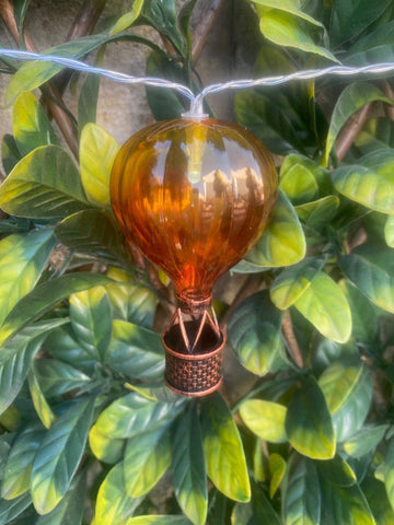 Smart Solar SkyRunner Balloon String Lights - Set of 10