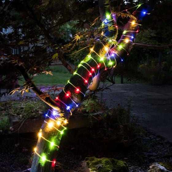 Smart Solar Light Ropes & Strings Smart Solar Smart String Lights 200 LED Multicoloured