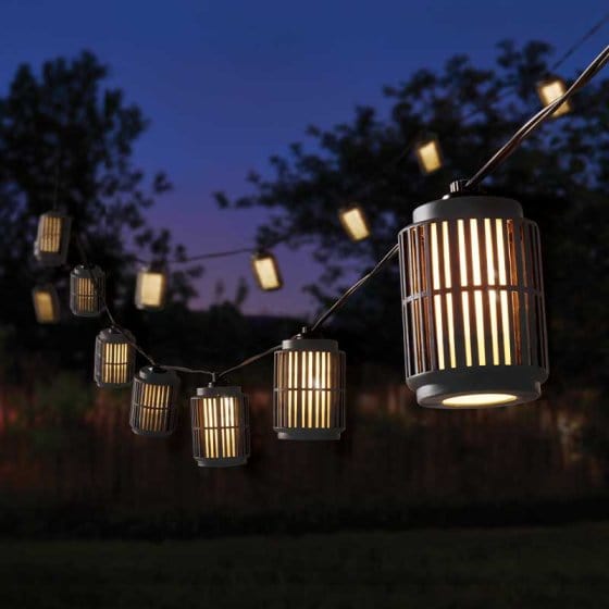 Smart Solar String Lights Smart Solar Urbane LV String Lights, Warm White - Set of 20