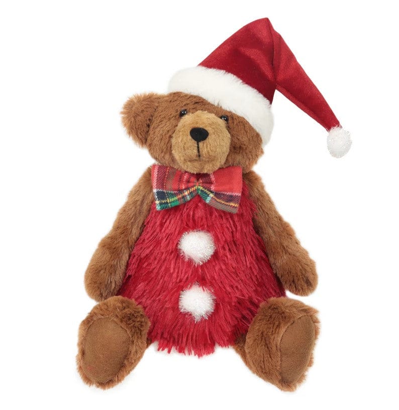 Woodlodge Teddy Bears Snowlodge Santa Bear Sitting - Assorted Sizes