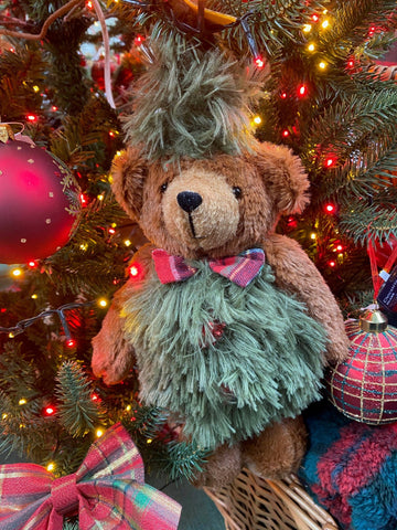 Woodlodge Teddy Bears Snowlodge Tree Bear Standing - Assorted Sizes