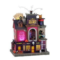 Lemax Spooky Town Sights & Sounds Spooky Town Smoke & Mirrors Magic Shop