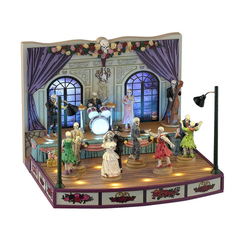 Lemax Spooky Town Sights & Sounds Spooky Town Wedding Party