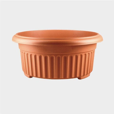 Stewart Garden Pots & Planters Stewart 45cm Corinthian Low Planter Terracotta