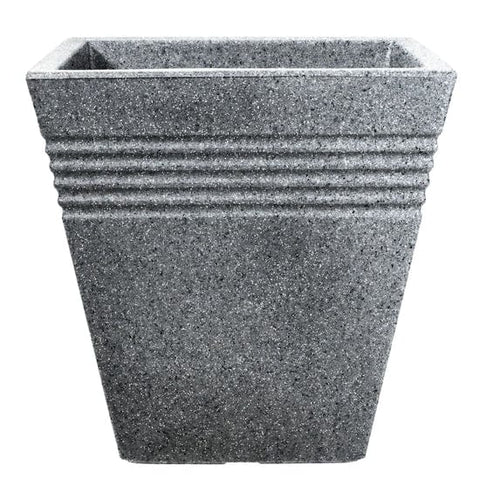 Stewart Garden Pots & Planters Stewart Piazza Square Planter Alpine Grey