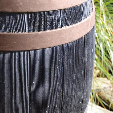 Stewart Garden Water Butt Stewarts 235L Oak and Copper Effect Water Butt