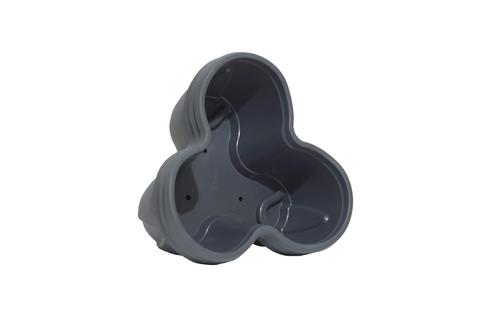 Stewart Garden Planters & Pots Stewarts Strawberry Planter 3 Pack Anthracite