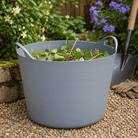 Smart Garden Flexi Tote Strata 40L Flexi Tote Tub, Cool Grey