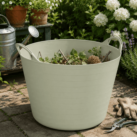 Strata Products Flexi Tote Strata 40L Flexi Tote Tub, Sage Green