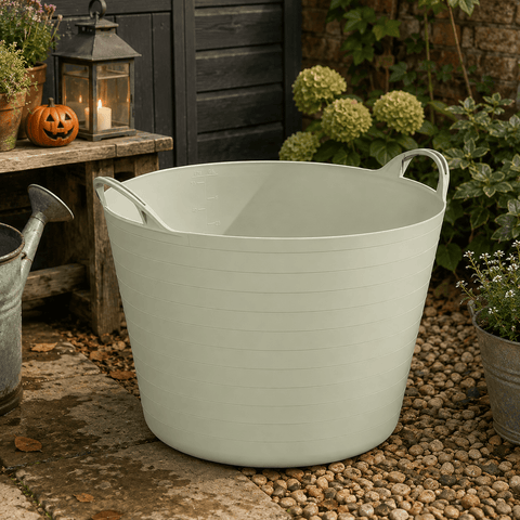 Strata Products Flexi Tote Strata 40L Flexi Tote Tub, Sage Green
