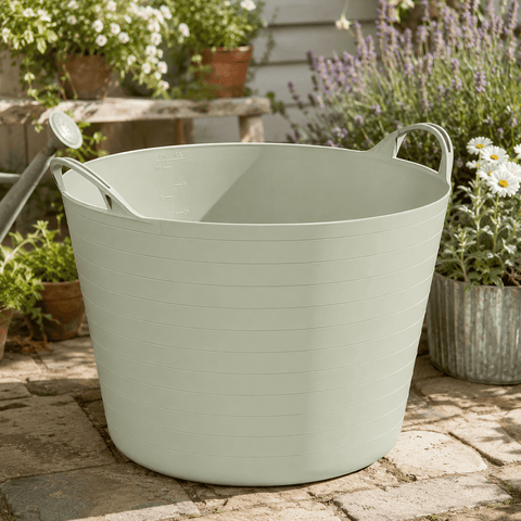 Strata Products Flexi Tote Strata 40L Flexi Tote Tub, Sage Green