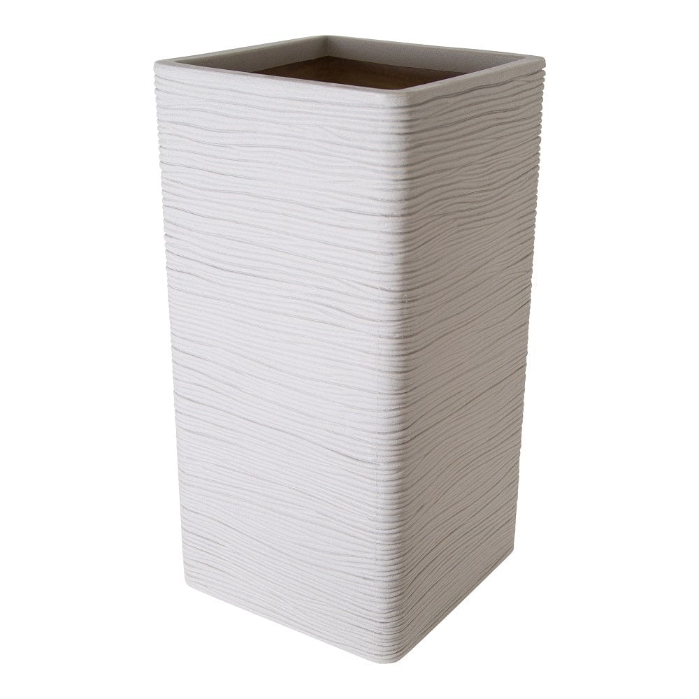 Strata 60cm Amalfi Tall Column Planter - Stone – Trowell Garden Centre