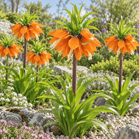 Taylors Flower Bulbs Taylors Bulbs Imp Orange Beauty Fritillaria Bulbs – 1pck