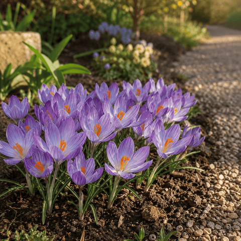 Taylors Flower Bulbs Taylors Bulbs species Etruscus Zwaneburg Crocus Bulbs – 15pck