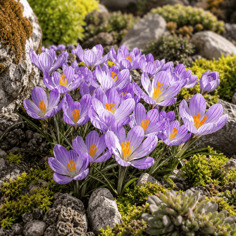 Taylors Flower Bulbs Taylors Bulbs species Etruscus Zwaneburg Crocus Bulbs – 15pck