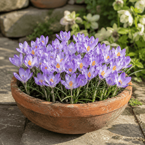 Taylors Flower Bulbs Taylors Bulbs species Etruscus Zwaneburg Crocus Bulbs – 15pck