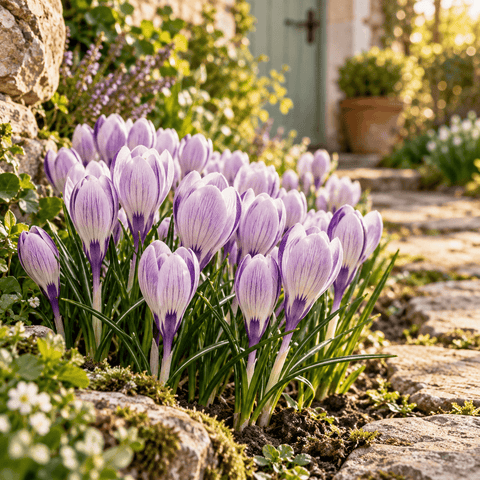 Taylors Flower Bulbs Taylors Bulbs Striped Bird Crocus Bulbs – 15pck