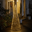 Three Kings Christmas Lit Decor Three Kings 2.1m TwinkleTree Warm/Cool White