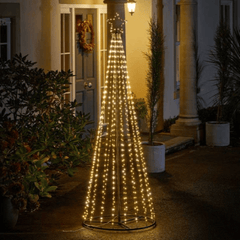 Three Kings Christmas Lit Decor Three Kings 2.1m TwinkleTree Warm/Cool White