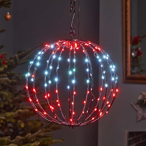 Smart Garden Christmas Lit hanging Decor Three Kings 240 Colour Changing LED Twinkling Orb – 40cm