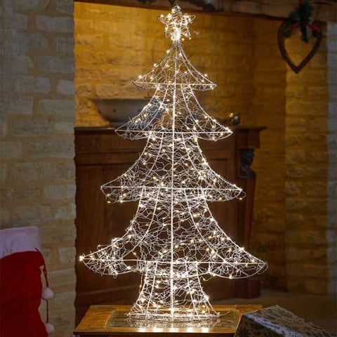 Three Kings LED Mesh Trees Three Kings 300 LED Xmas Tree