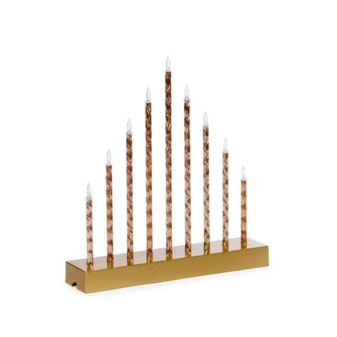 Three Kings Candle Bridges Three Kings 9 LED CandleBridge - Gold