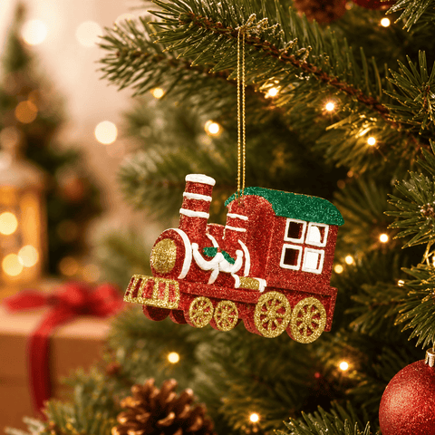 Three Kings Hanging Decor Three Kings All Aboard! Tree Decoration – Train Design