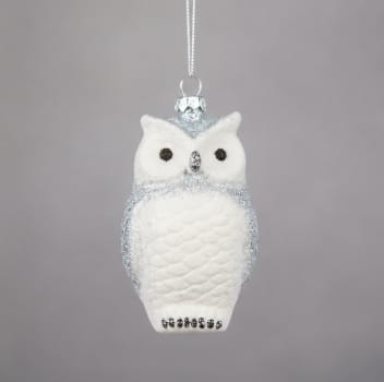 Three Kings Hanging Decor Three Kings Arctic Owl Pendant Christmas Decoration