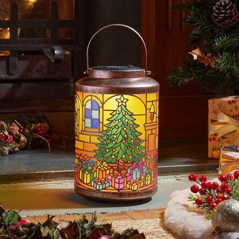 Three Kings Lanterns Christmas Three Kings ArtLantern – Tree Design Christmas Lantern Decoration