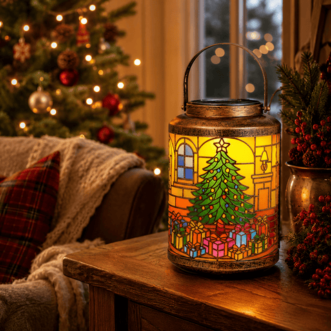 Three Kings Lanterns Christmas Three Kings ArtLantern – Tree Design Christmas Lantern Decoration