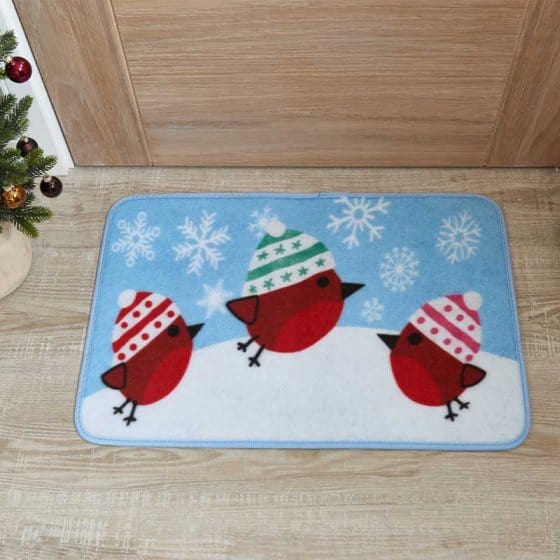 Three Kings Doormats Christmas Three Kings Beanie Robins Doormat