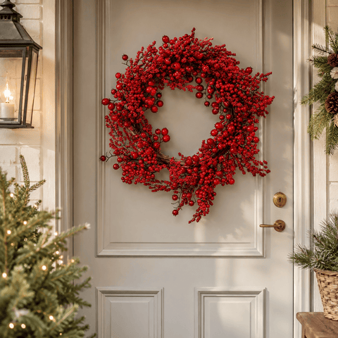 Three Kings Christmas Wreaths Three Kings BerryBurst Christmas Wreath – Assorted Sizes
