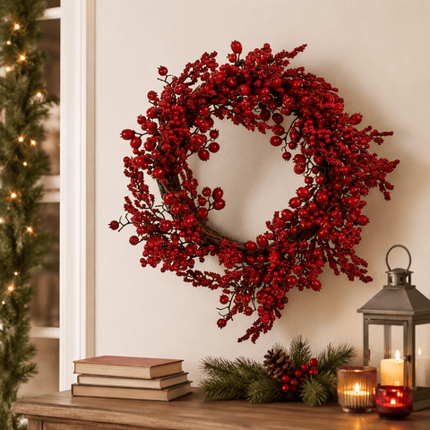 Three Kings Christmas Wreaths Three Kings BerryBurst Christmas Wreath – Assorted Sizes