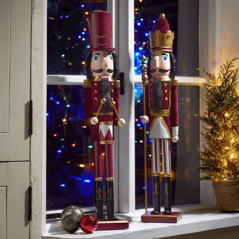 Three Kings Christmas Decor Three Kings Burgundy Brigadier Jumbo