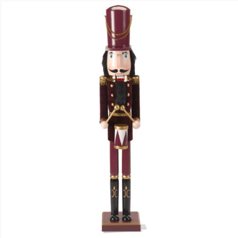 Three Kings Nutcrackers Three Kings Burgundy Brigadier Jumbo