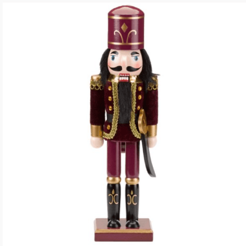 Three Kings Christmas Decor Three Kings Burgundy Brigadier Large