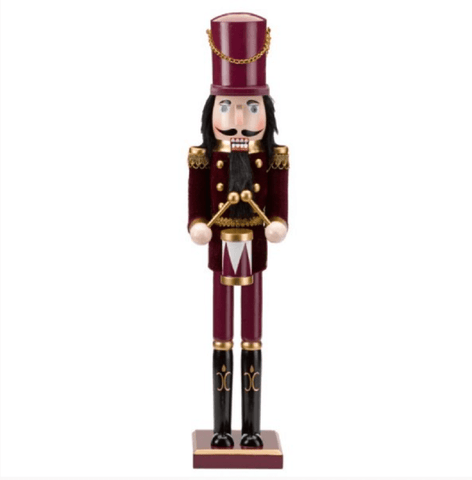 Three Kings Christmas Decor Three Kings Burgundy Brigadier XL