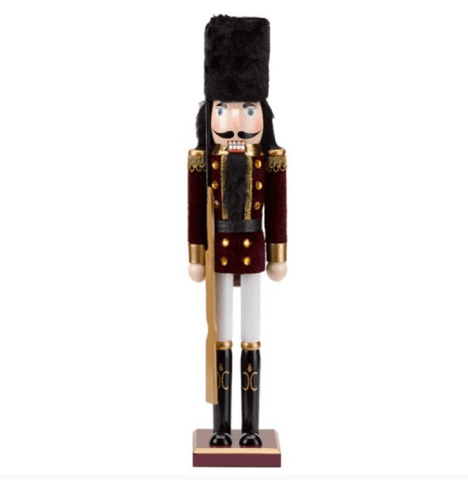 Three Kings Nutcrackers Three Kings Burgundy Brigadier XL