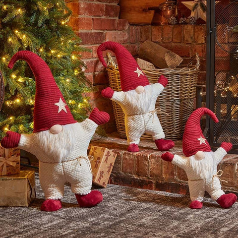 Three Kings Gonks Three Kings Burgundy Happy Gonk