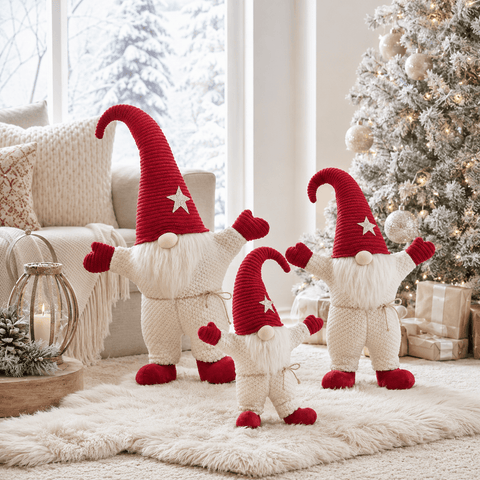 Three Kings Gonks Three Kings Burgundy Happy Gonk