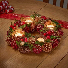 Three Kings Candle Holder Three Kings Candle Holder Ring Quarter 33cm